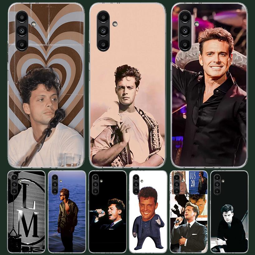 L-Luis M-Miguel Singer Phone Case For Samsung Galaxy A13 A14 A15 A16 A17 A53 A54 A55 A56 A33 A34 A35 A36 A23 A24 A25 A26 A05S A0