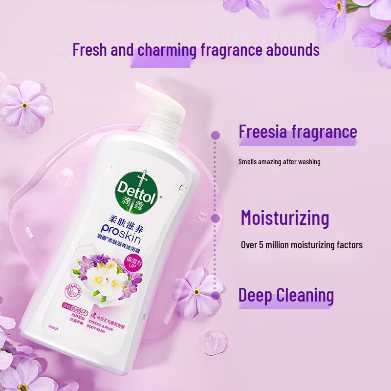 Dettol Shower Gel Freesia & Honey Pear