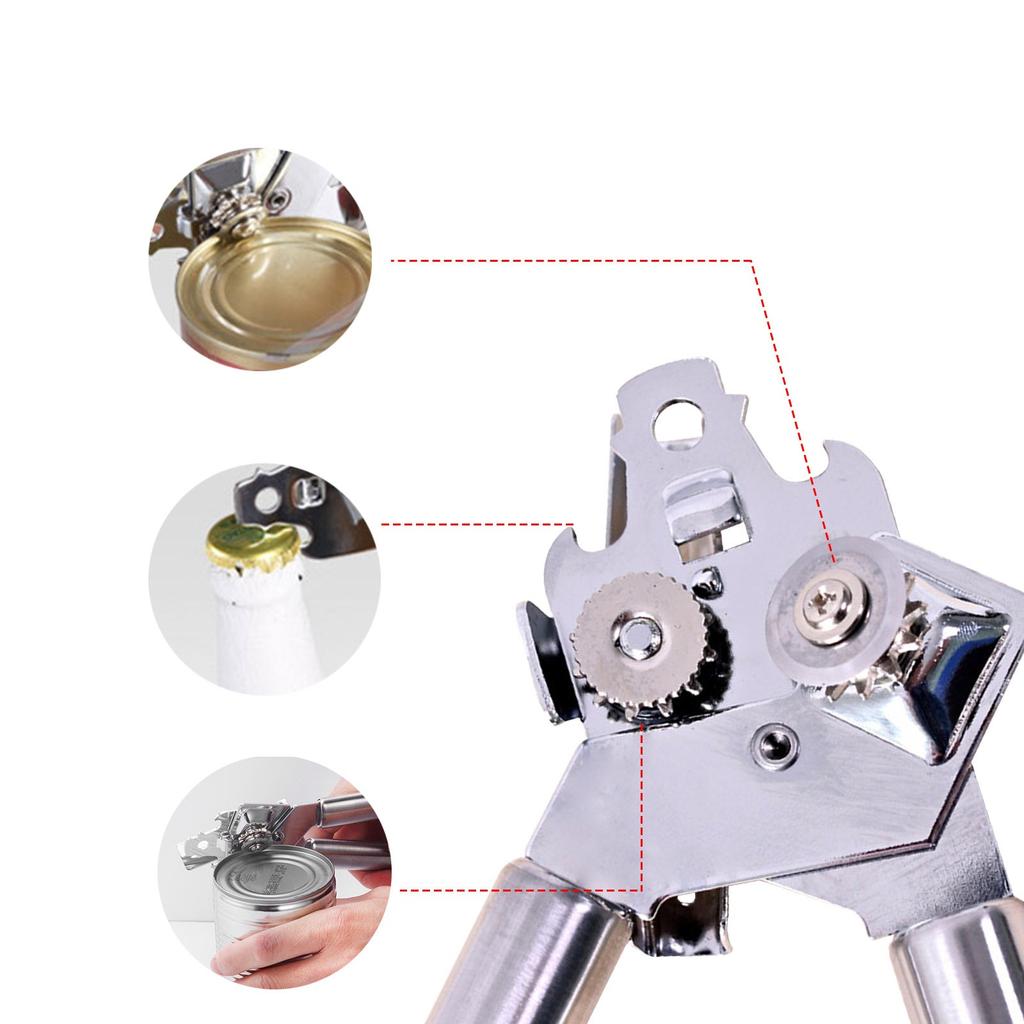 Многофункциональный консервный нож 304 Нержавеющая сталь Консервный нож Кухонный гаджет