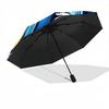 1pc Ghostly Night Automatic Folding Umbrella - Design, Durable Iron Frame for Travel, Outdoor, Beach Fashion Accessory a0920013