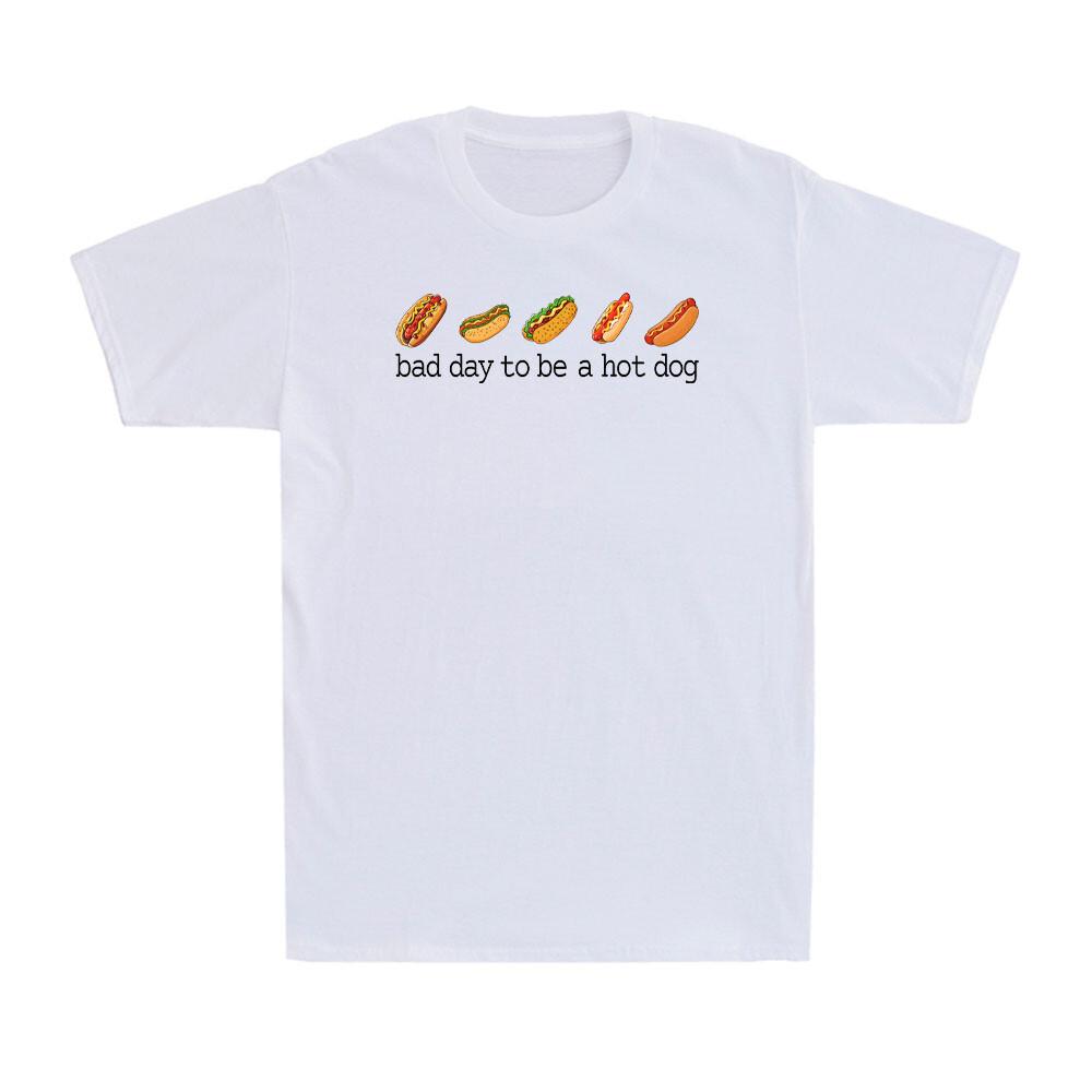 Funny 4th Of July Patriotic Bad Day To Be A Hotdog Political Men's T-Shirt