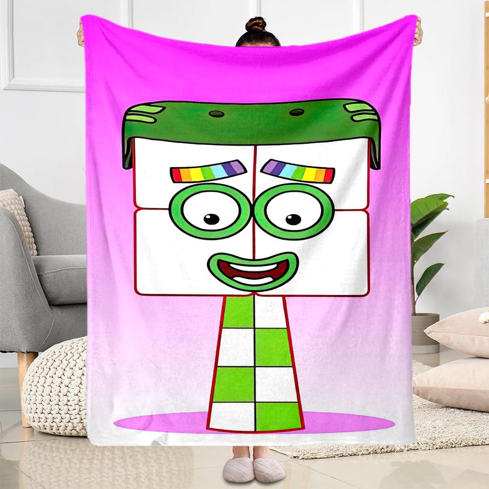 Numberblocks Blanket Ultrasoft Great For Sofa Bedding Couch Four Seasons Universal Modern Style Best Holiday Gift For Friends Family