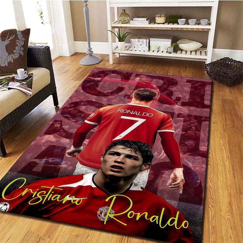 Ковер CR7 для гостиной, спальни, дома, украшение дивана, нескользящий коврик для игр детей