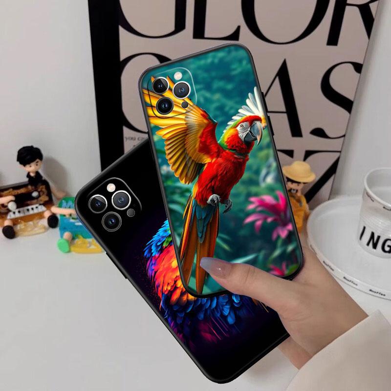 Чехол для телефона с рисунком попугая для OPPO A40 A60 A80 A15 A16 A16K A12 A17 A17K A54 A54S A53 A53S A55 A56 A57 A98 F23