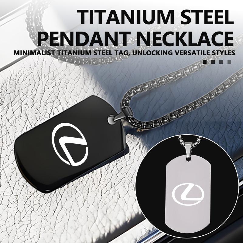 Stainless Steel Car Rearview Mirror Emblem Pendant Ornament Accessories For Lexus UX250h RX450h RX300 GX470 CT200h RX400h NX300h