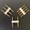 Copper LED Strip Connector Gold Solderless Connectors Lighting Accessories RGB Connector  RGB