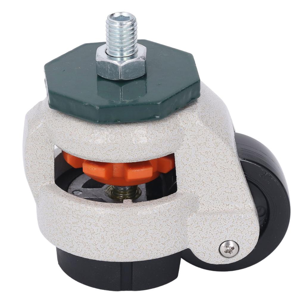 Leveling Stem Caster M12 Heavy Duty Adjustable with Ratchet Handle for Workbench Machine Equipment 51mm OD