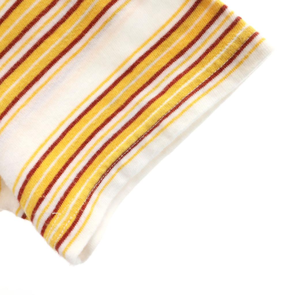 WACKO MARIA Сделано в Японии Футболка с коротким рукавом в полоску Мужская Б/у