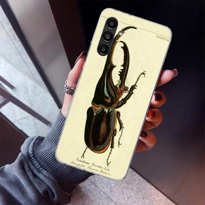 Bugs Bees Scientific Decomposition Phone Case For Samsung Galaxy A17 A16 A15 A14 A13 A57 A56 A55 A54 A53 A37 A36 A35 A34 A33 A26