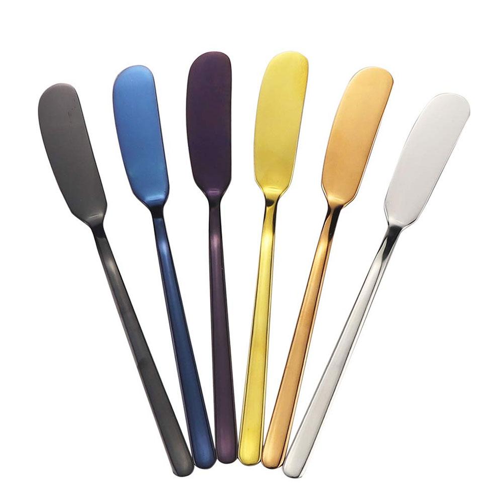 304 Stainless Steel Butter Spreader Knives Cheese Dessert Jam Spreaders Cream Cutlery Breakfast Tool