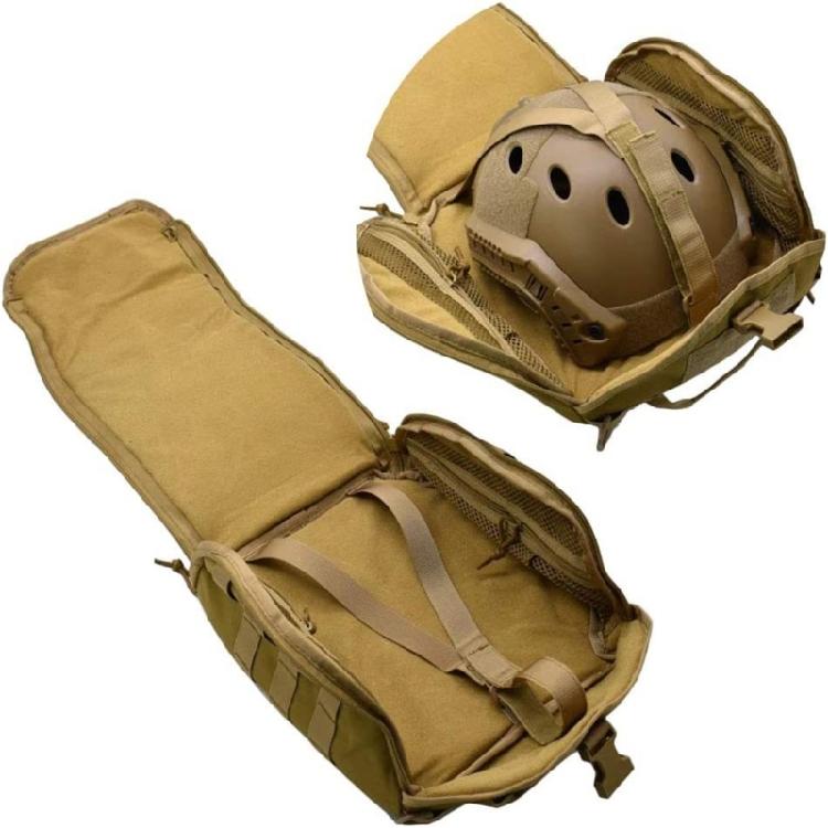 Тактическая сумка для шлема Сумка для хранения Molle Военная сумка для переноски для стрельбы