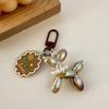 Maillard Balloon Dog Keychain Acrylic Rubber 3D Exquisite Phone Keyring Car Pendant Cartoon Key Ring DIY Gift for Women Keychain