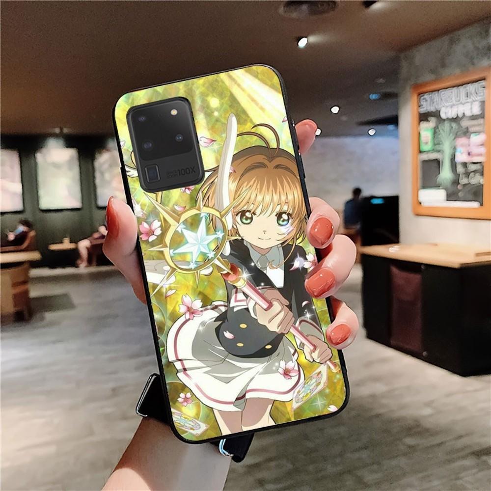 Чехол для телефона аниме CardCaptor Sakura для Samsung S 9 10 20 21 22 23 30 23plus lite Ultra FE S10lite Fundas