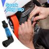 Angled Spark Plug - Racing Light Degree Ignition Resistance Cap,