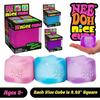 Schylling Needoh Nice Cube Сенсорная сжимаемая игрушка с супер прочной текстурой для снятия стресса и тревоги - Кубик 2,25 дюйма