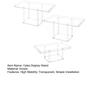 Набор для демонстрации десертного стола для кексов, простая сборка, универсальный дизайн, прозрачный десерт, кондитерские изделия, еда