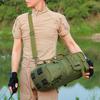 Fishing Backpack with Rod Holder Large Capacity Waterproof Oxford Cloth Camping Hiking Hunting Fishing Gear Accessories Storage Bag