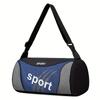 Casual Letter Pattern Cylinder Sports Fitness Bag, Lightweight Large Capacity Luggage Bag, Training Bag for Travel Use