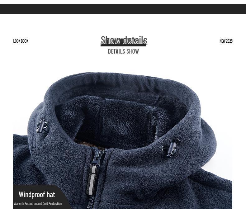 Мужская норвежская куртка из флиса Шерпа, двусторонняя, в стиле business casual, для активного отдыха, с теплым велюром, осенне-зимний стиль, больших размеров.