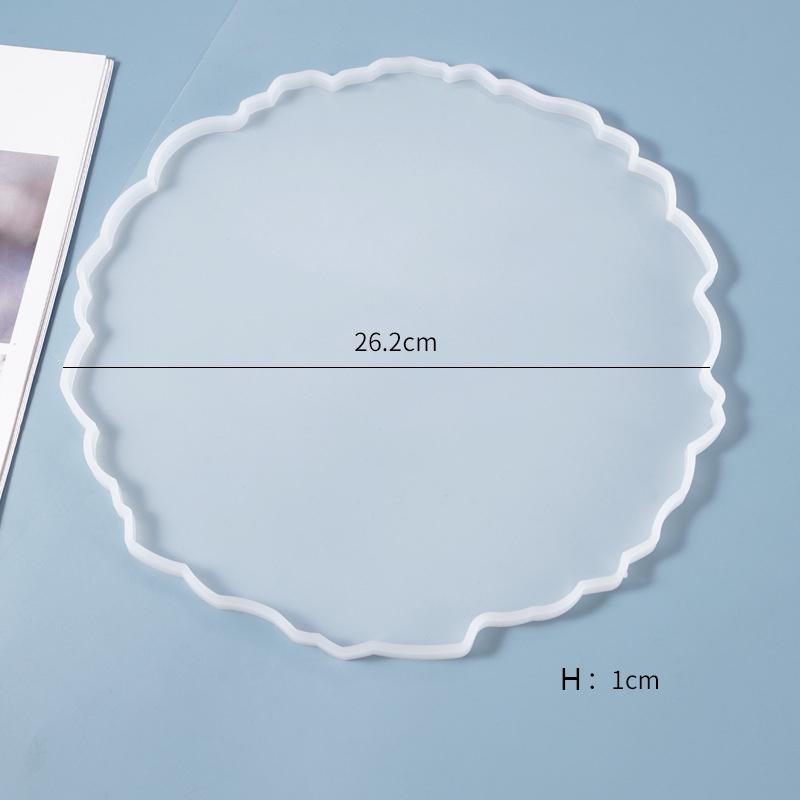 Силиконовая подставка для литья из смолы, металлический кронштейн, кристаллическая форма для эпоксидной смолы, сделай сам