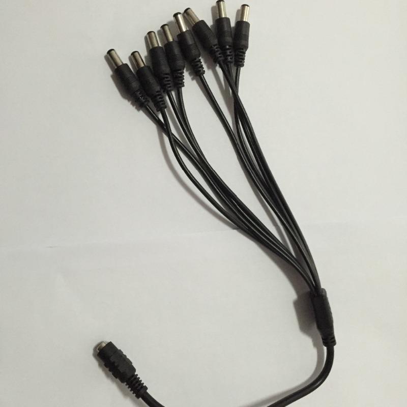 Адаптер питания Escam DC 12 В 5 А + 8-контактный кабель питания для камер видеонаблюдения, DVR, аналоговых AHD TVI CVI камер, DVR систем