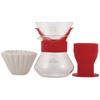 Набор для приготовления кофе Kalita Kalita На 2~4 персоны Wave style up red #185 капельный прибор #35247 на две персоны на четыре персоны на 2 чашки на 4 чашки капельный