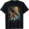 Telescope Vision Tee See Beyond The Horizon Tshirt Astronomy Astrophile T Shirt Fashion Oneck Streetwear Unisex Cotton Tshirt