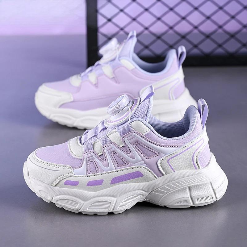 Summer Girls Sneakers Breathable Lightweight Kids Running Shoes Fashion Casual School Walking Footwear