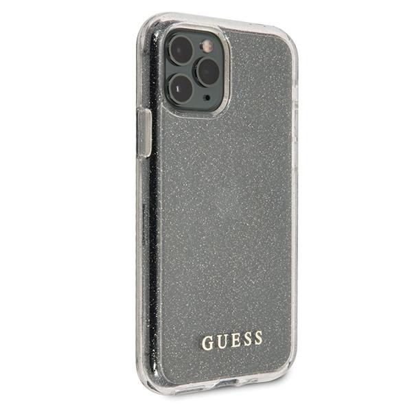 Guess Guhcn65Pcglsi Iphone 11 Pro Maxsrebrny/Silver Hard Case Glitter