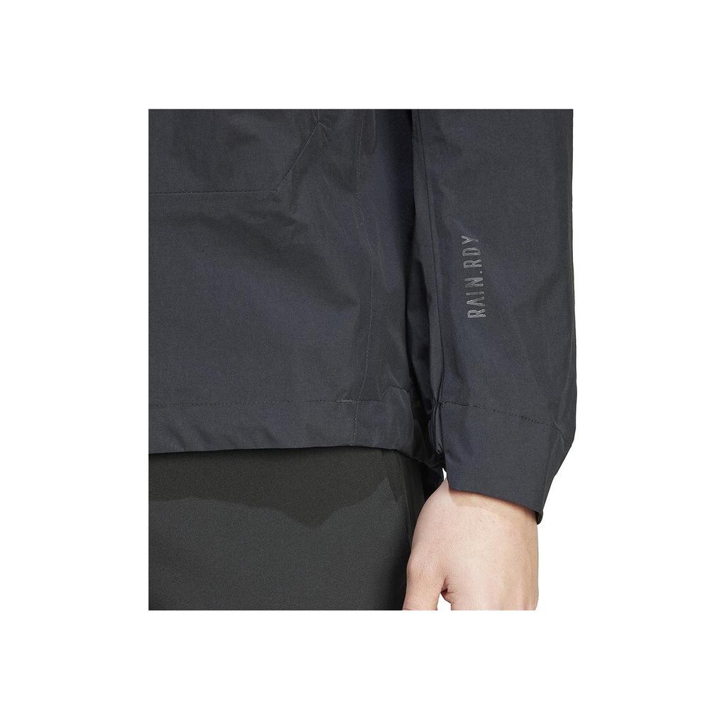 Adidas Повседневная куртка с длинным рукавом и капюшоном на молнии с принтом, мужские куртки черного цвета IP1437