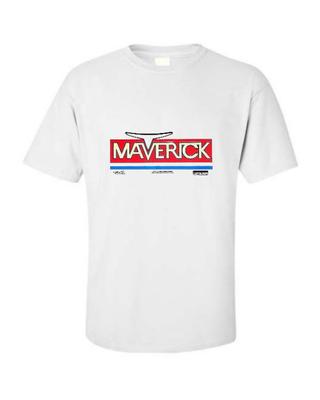 Футболка с эмблемой Ford Maverick Muscle and Classic Car 1970-77 Односторонняя или двусторонняя печать