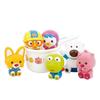 Pororo Peekaboo Bath Play Water Gun 6 Types + Bowl Set, Korean Bath Toys