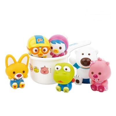 Pororo Peekaboo игрушка для ванны водяной пистолет 6 видов + набор мисок, корейские игрушки для ванны