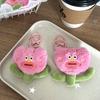 Мультяшный тюльпан плюшевая игрушка милая мягкая кукла брелок мягкие цветы игрушки рюкзак кулон сумка амулеты пара подарки