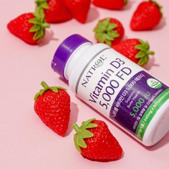 Natrol Vitamin D3 5,000 PD 90 Tablets (3 Month Supply)