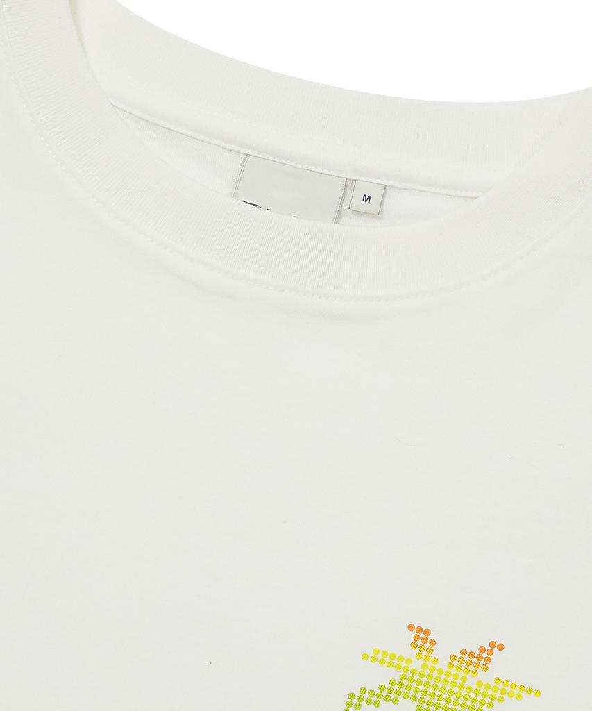 KULTE Pixel Palm Tree T-Shirt White