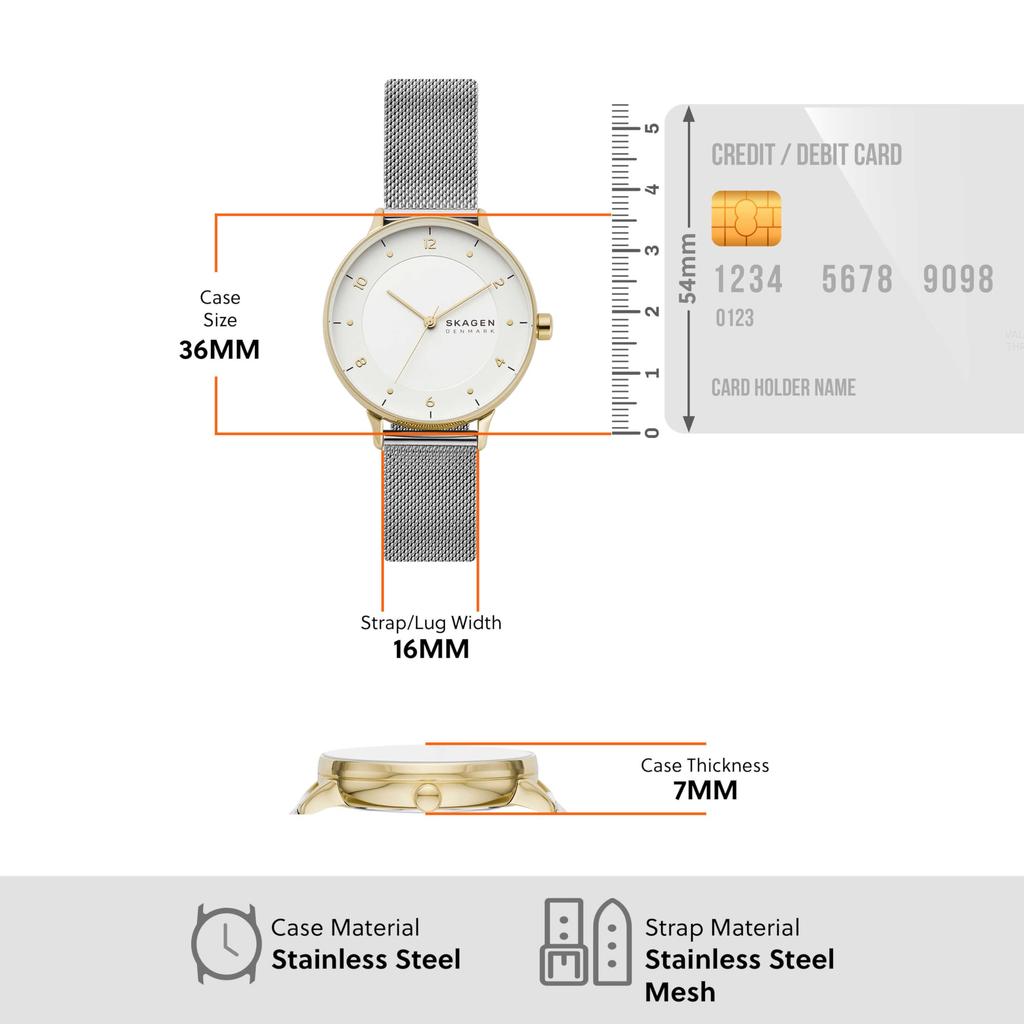 Часы RIIS SKW2912 Silver [Skagen] Женские