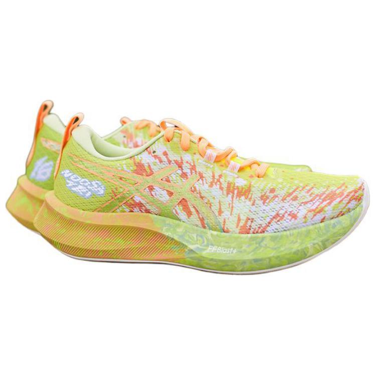 Asics Мужские кроссовки Noosa Tri 16 Cool Matcha Marbled Green Safety-Yellow 1011B872-750