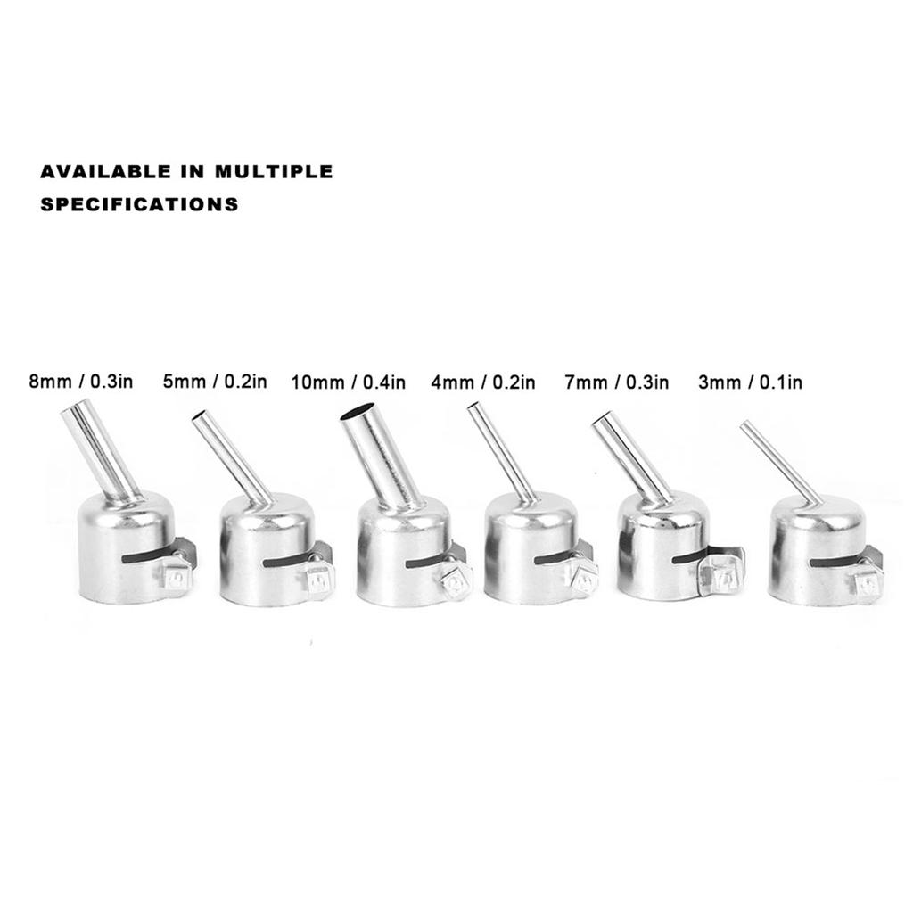 Косое сопло 850 для термофена Паяльная Демонтажная станция Аксессуары Сопло Аксессуары для термофена Косое сопло