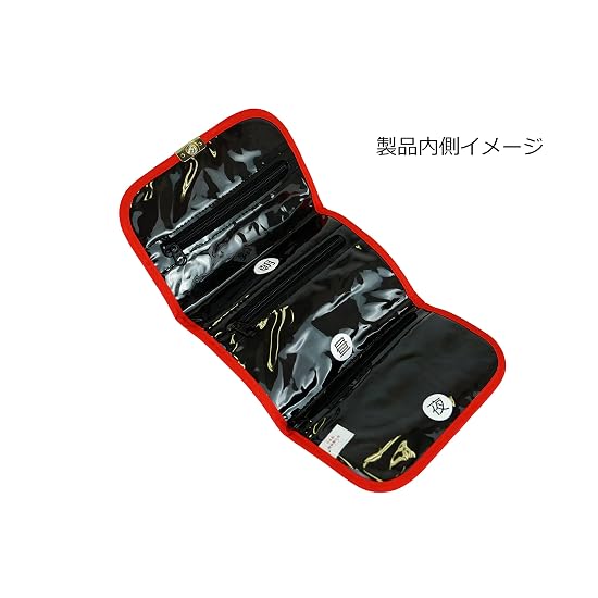 (0103-3) Uni Textile Made in Japan Futakoshi Chirimen Japanese Pattern Medicine Case [Cherry Blossom