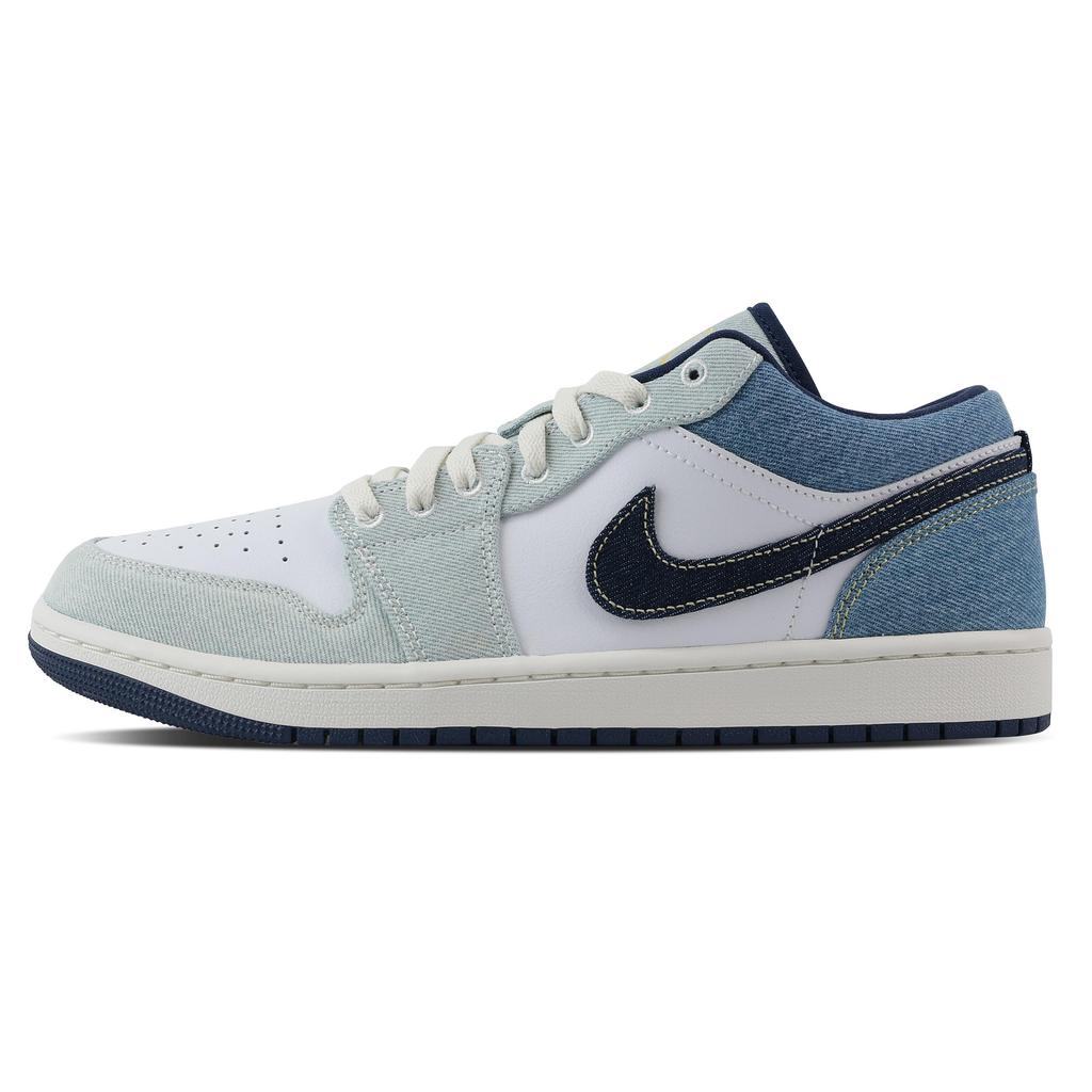 Jordan Air Jordan 1 Tail Fox, Heart Box Устойчивые к истиранию Низкие Винтажные Баскетбольные Кроссовки Мужские Розово-белые IH0648-141(Команда773--)