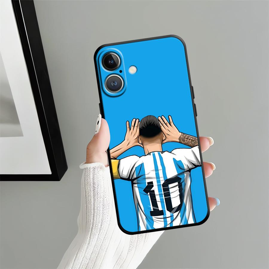 Крутой спортивный чехол для iPhone 13 12 11 17 Pro Max 7 8 Air 15 16 14 Plus XS Max XR Черный Мягкий чехол для телефона