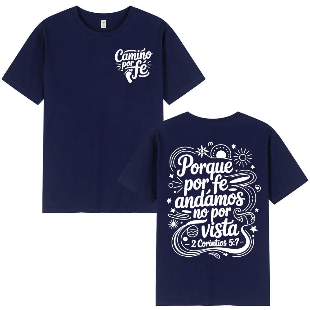 Jesus Bible Verse Christian Tshirt Unisex Unisex High Quality Fashion Short Sleeve T Shirt Summer Casual Loose 100cotton Tshirts