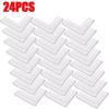 1/24pcs Baby Safety Anti Collision Angle Protector Table Corner Edge Protection Cover Transparent Window Right Angle Crash Pads