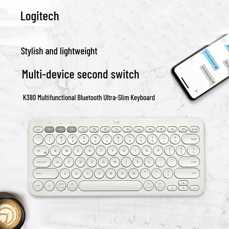 Logitech Клавиатура Bluetooth K380 для нескольких устройств