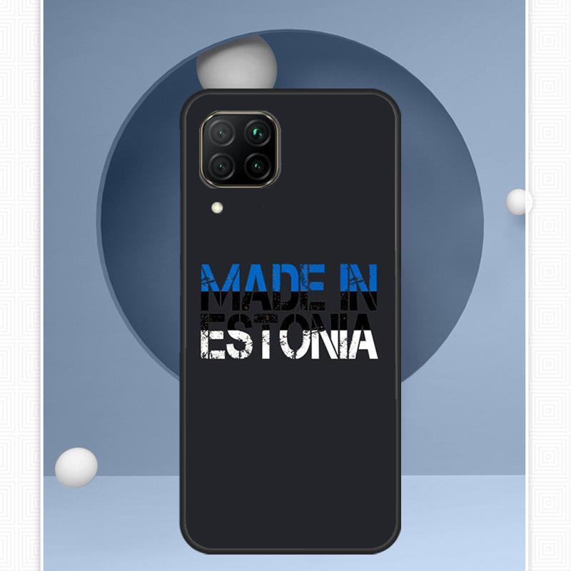 Эмблема Герба Эстонии Для Huawei Nova 12i 12s 11i 8i Y91 Y60 Y70 Y72 Y90 Y61 9 10 SE P20 P40 Lite P30 P60 Pro Чехол
