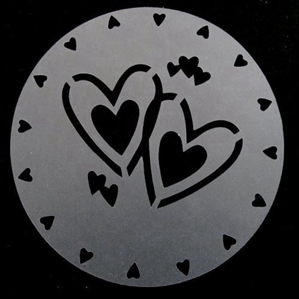 Кружевной Цветочный Край Сахарное Сито Инструмент для Украшения Торта Формы для Распыления Набор Трафаретов для Торта Форма для Выпечки Шаблон