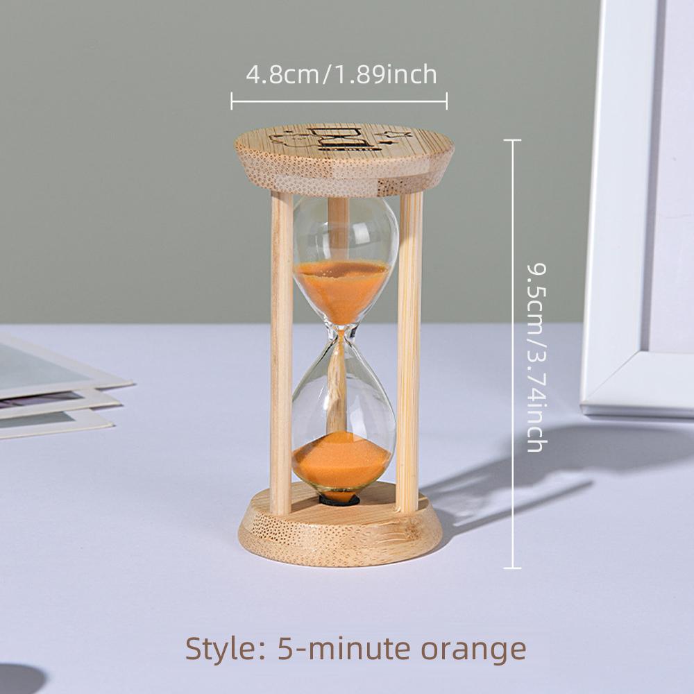 1PCS 3/5/10/15/30 Minutes Wooden Hourglass Timer Home Living Room Desktop Decoration Children Birthday Gift Portable Sand Clock2