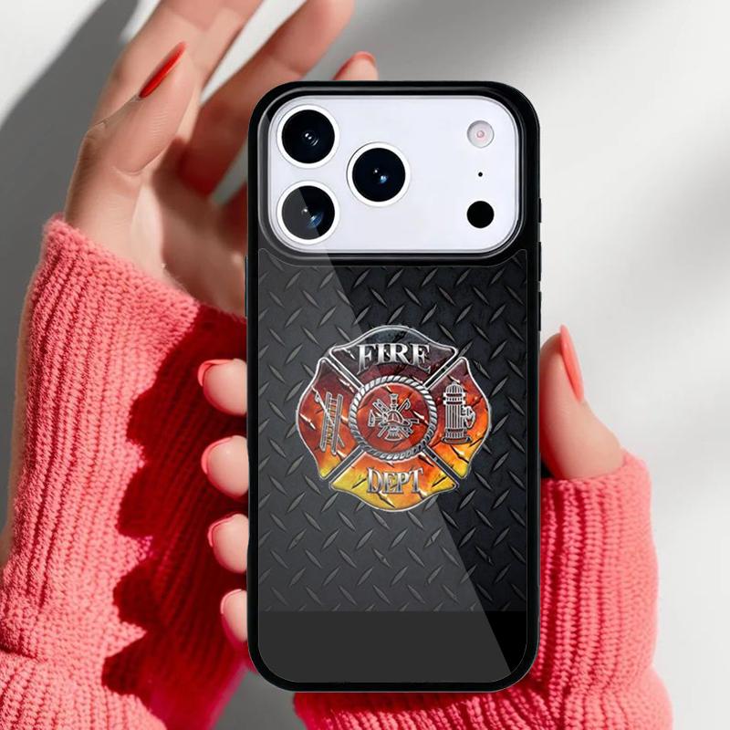 Чехол для телефона Пожарно-спасательной службы для iPhone 17 16 15 14 13 Pro Max Задняя крышка для 12 11 Pro Coque