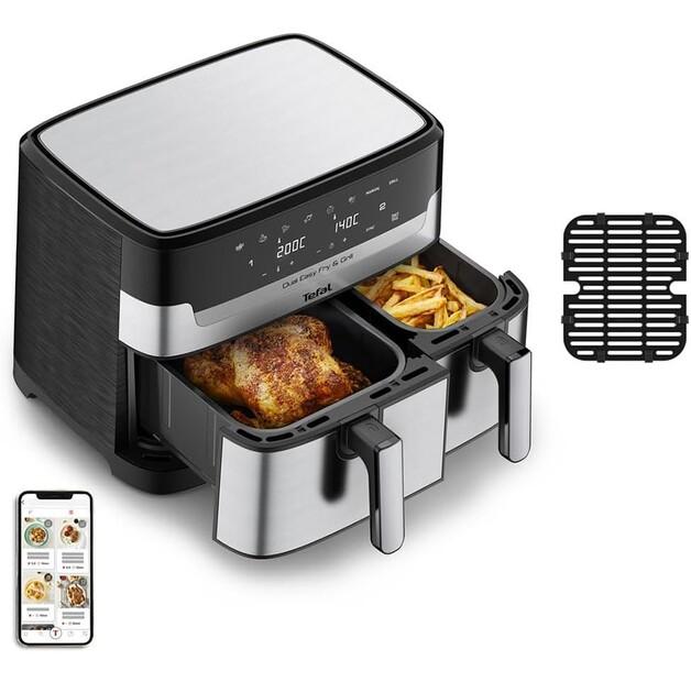 Фритюрница Tefal EY905D Dual Easy Fry & Grill (EY905D10)
